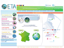 Tablet Screenshot of eta-etudes.com